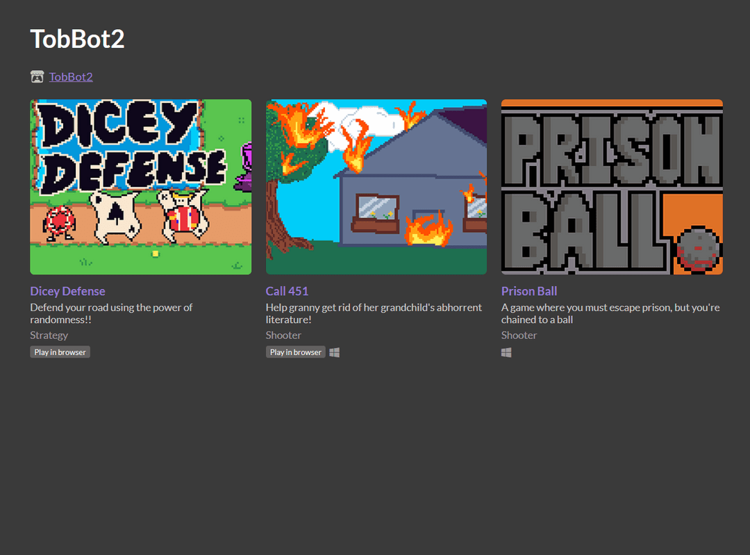 Game-Jam Collection