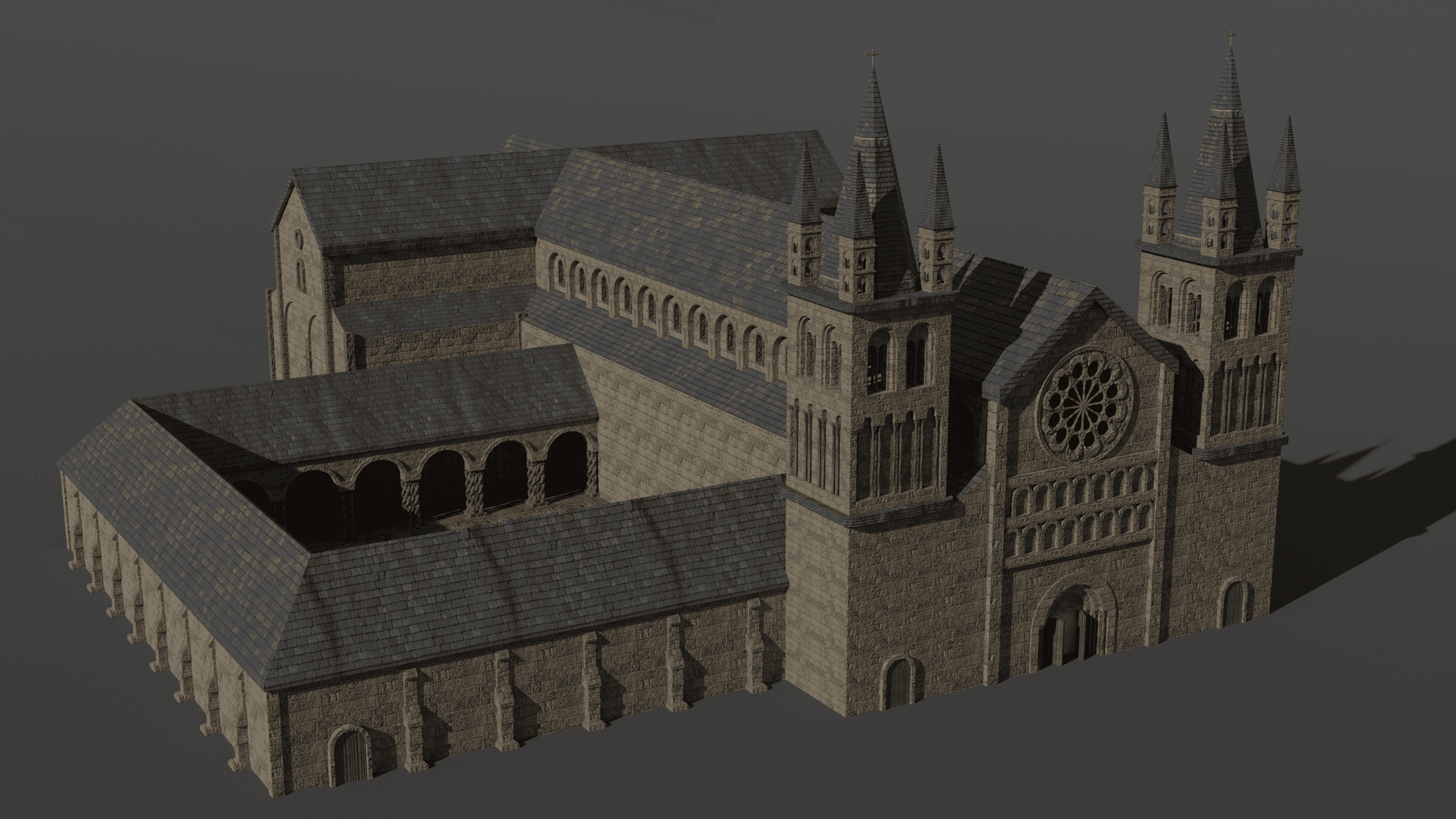 Cathedral 3D Model thumbnail